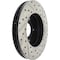 Centric Parts Sport Drilled/Slotted Brake Rotor, 127.42050R 127.42050R - alternate 5